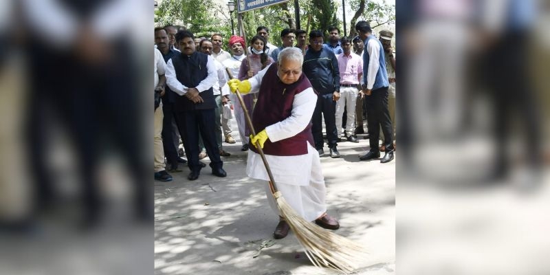 Pratahkal - Jaipur News Update - Governor launches cleanliness drive week