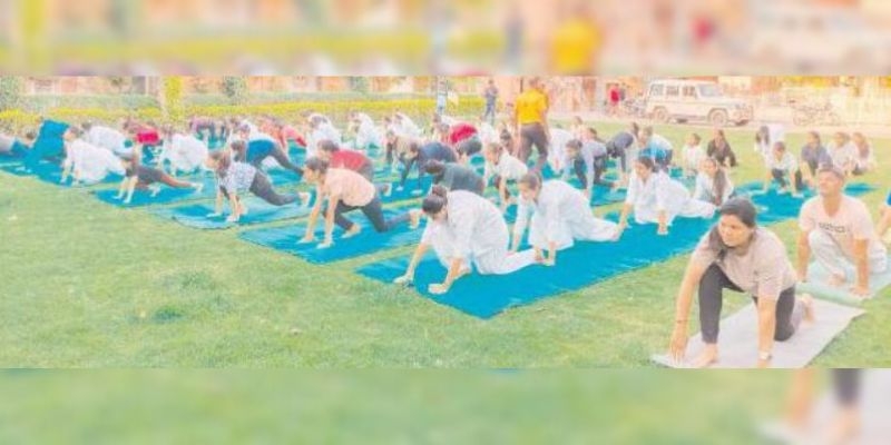 Pratahkal - Jodhpur News Update - Regular yoga increases immunity: Sharma