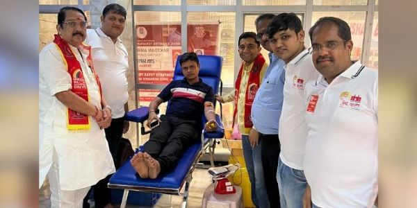 दक्षिण मुंबई में रक्तदान शिविर संपन्न