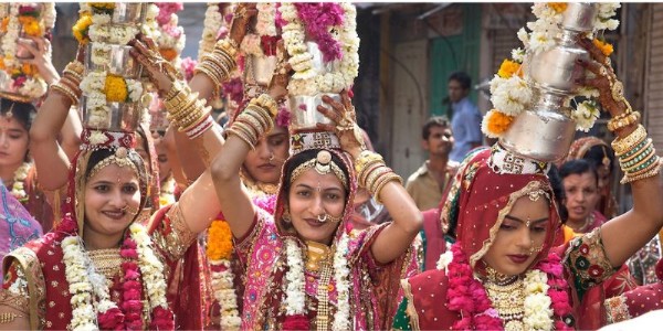 पूरे प्रदेश में धूमधाम से मनाया गणगौर का उत्सव