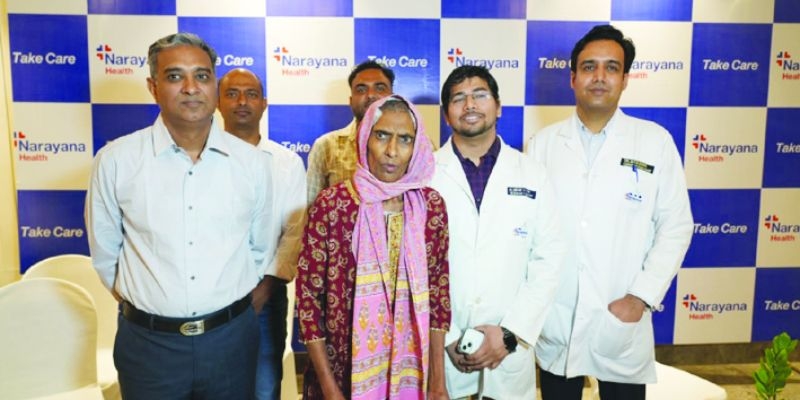 Rajasthan first deep brain stimulation surgery done in Narayana Hospital