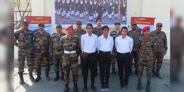 राजस्थान के 4 जिलों से छह अग्निवीर महिला उम्मीदवार सेना में हुई शामिल
